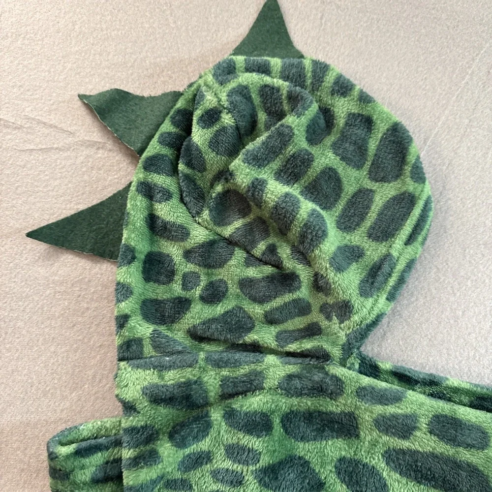 Hooded Dinosaur Blanket Roughly 55x42